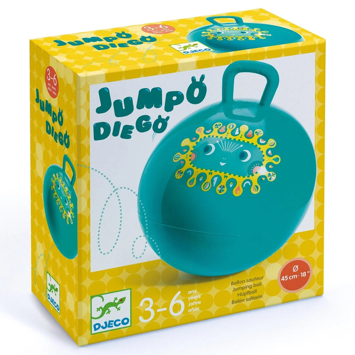 Pelota Saltarina Grande Jumpo - Diego | Djeco