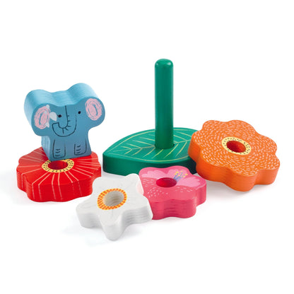 [OUT-EM] Puzzle Madera Encaje - Puzz Stack Happy | Djeco