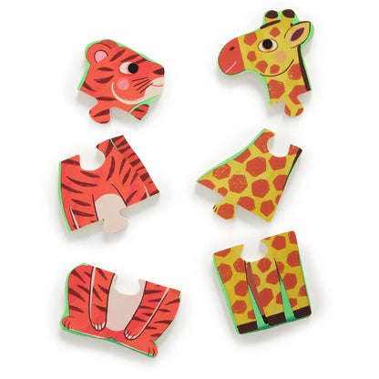 Puzzle Madera Encaje - Coucou Tigre | Djeco