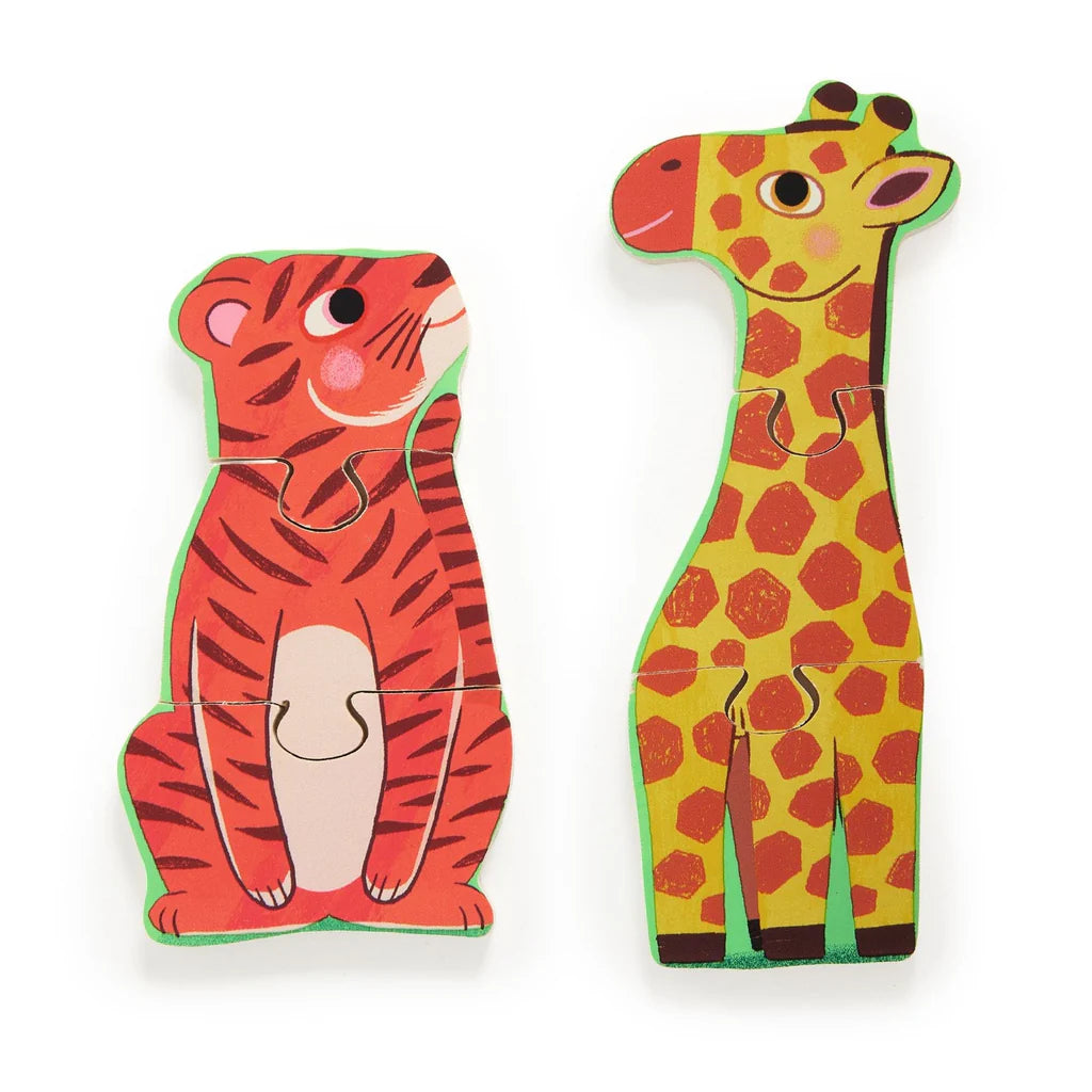 Puzzle Madera Encaje - Coucou Tigre | Djeco
