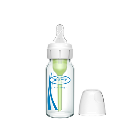 Mamadera de Vidrio Anticólicos - 120ml | Dr. Brown's
