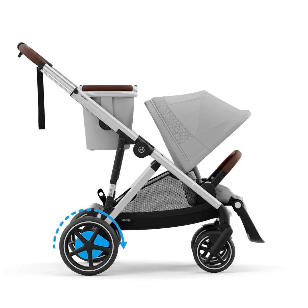 Coche de Paseo e-Gazelle S - Stone Grey | CYBEX