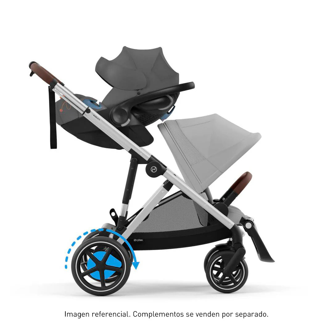 Coche de Paseo e-Gazelle S - Stone Grey | CYBEX