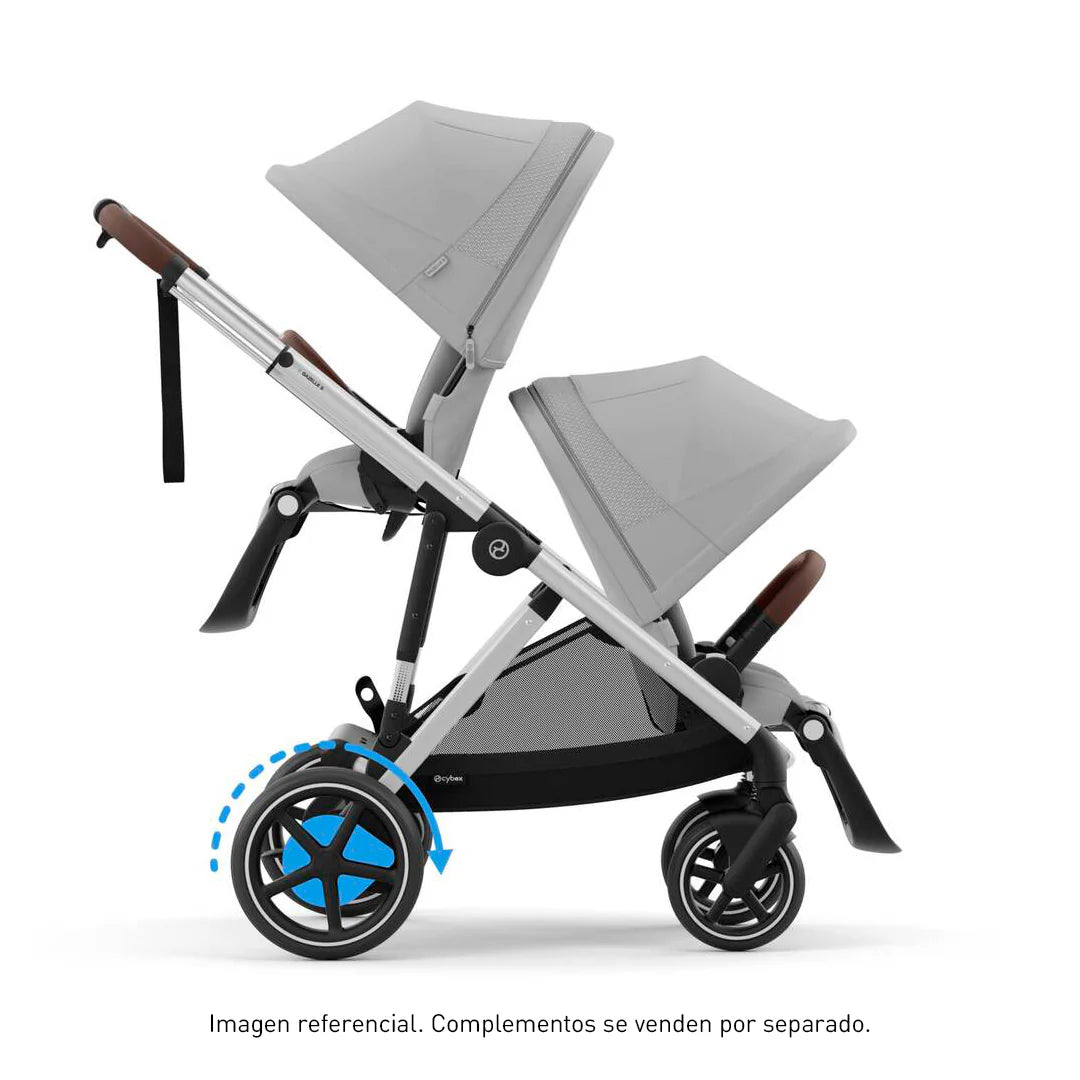 Coche de Paseo e-Gazelle S - Stone Grey | CYBEX