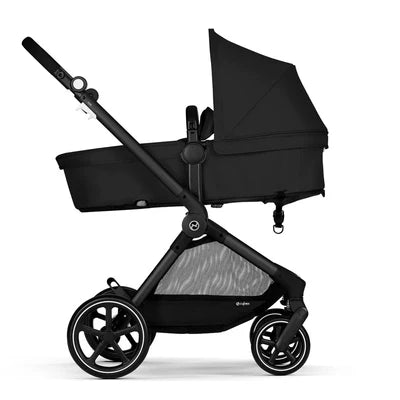 Travel System: EOS 2 en 1 + Silla Aton G + Base G - Moon Black [One Box] | CYBEX