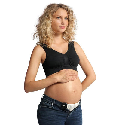 Flexible Maternity Extender - Black, Navy and Cream 