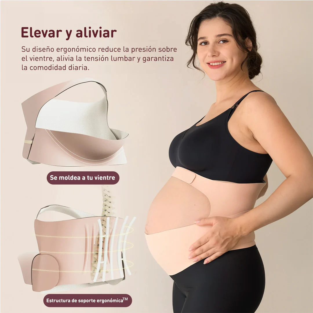 Faja de Embarazo - Negra | MomCozy