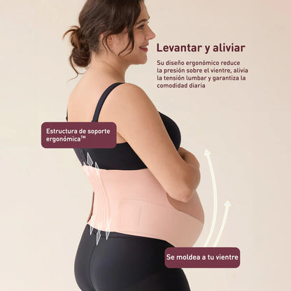 Faja de Embarazo - Negra | MomCozy