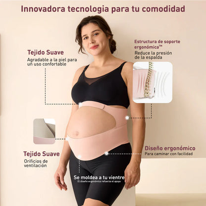 Faja de Embarazo - Negra | MomCozy