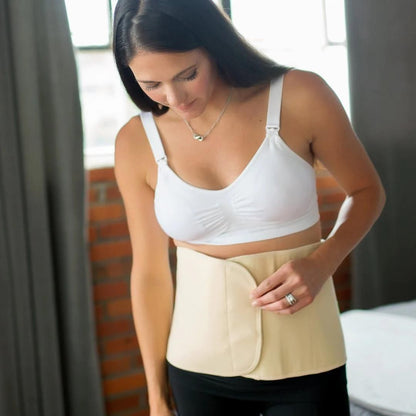 Faja Post Parto Ajustable Algodón Orgánico - Beige | Carriwell