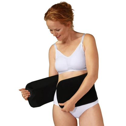 Faja Post Parto Ajustable Algodón Orgánico - Negro | Carriwell