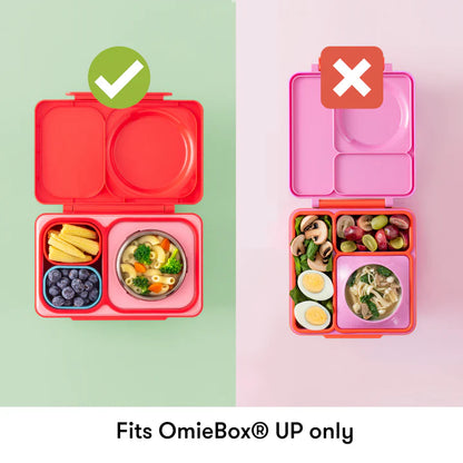 OmieBox UP Dip Containers - Set de Contenedores Herméticos para OmieBox UP® - Purple/Green | Omie
