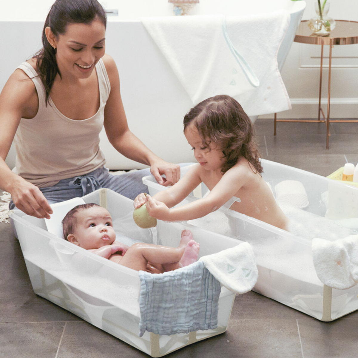Tina Plegable Flexi Bath® - Beige Arena | Stokke