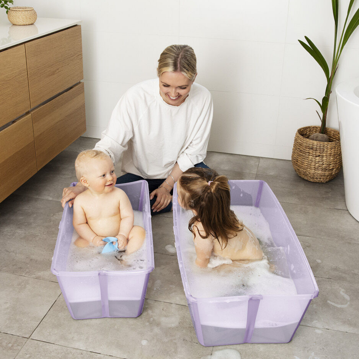 Tina Plegable Flexi Bath® - Lavanda | Stokke