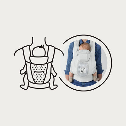 Portabebé Cöya - Thunder Grey Light | CYBEX