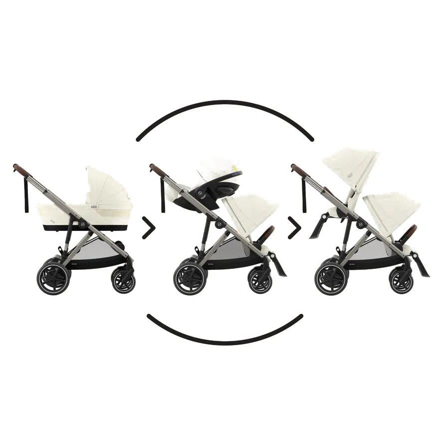 Coche de Paseo e-Gazelle S - Stone Grey | CYBEX