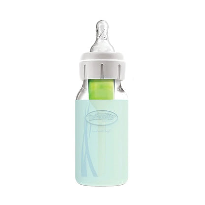 Funda Protectora para Mamadera de Vidrio - Menta | Dr. Brown's