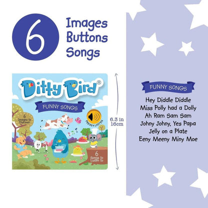 Libro Interactivo Musical - Funny Songs | Ditty Bird