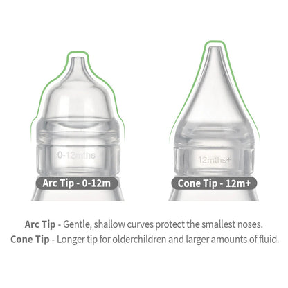Aspirador Nasal Easy-Squeezy 2 puntas | haakaa