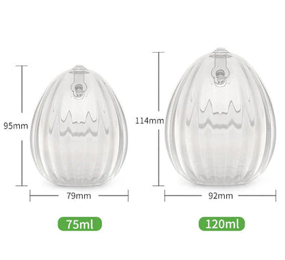 Set de 2 Shells Recoletoras + Bolsa Esterilizadora de 750 ml | haakaa