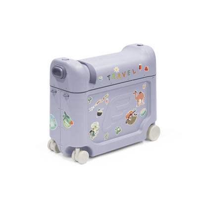 Maleta Infantil y Cama de Viaje JetKids™ BedBox™ - Azul Ártico | Stokke