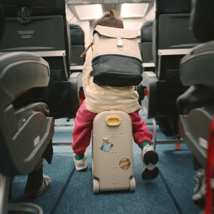 Maleta Infantil y Cama de Viaje JetKids™ BedBox™ - Azul Ártico | Stokke