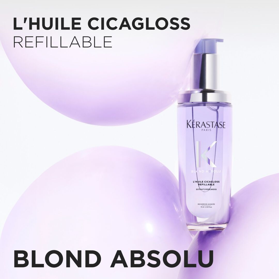 KÉRASTASE Blond Absolu CicaGloss Ενυδατικό Αναπληρώσιμο Έλαιο Μαλλιών 75ml