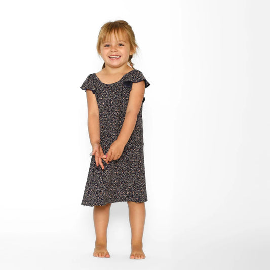 Camisa de Dormir Niña de Algodón Pima - Ramitas | Nala Maternity