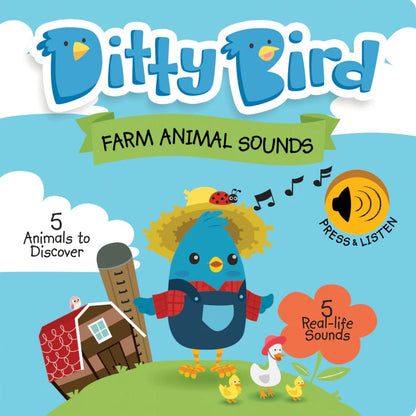 Libro Interactivo Musical - Farm Animal Sounds | Ditty Bird