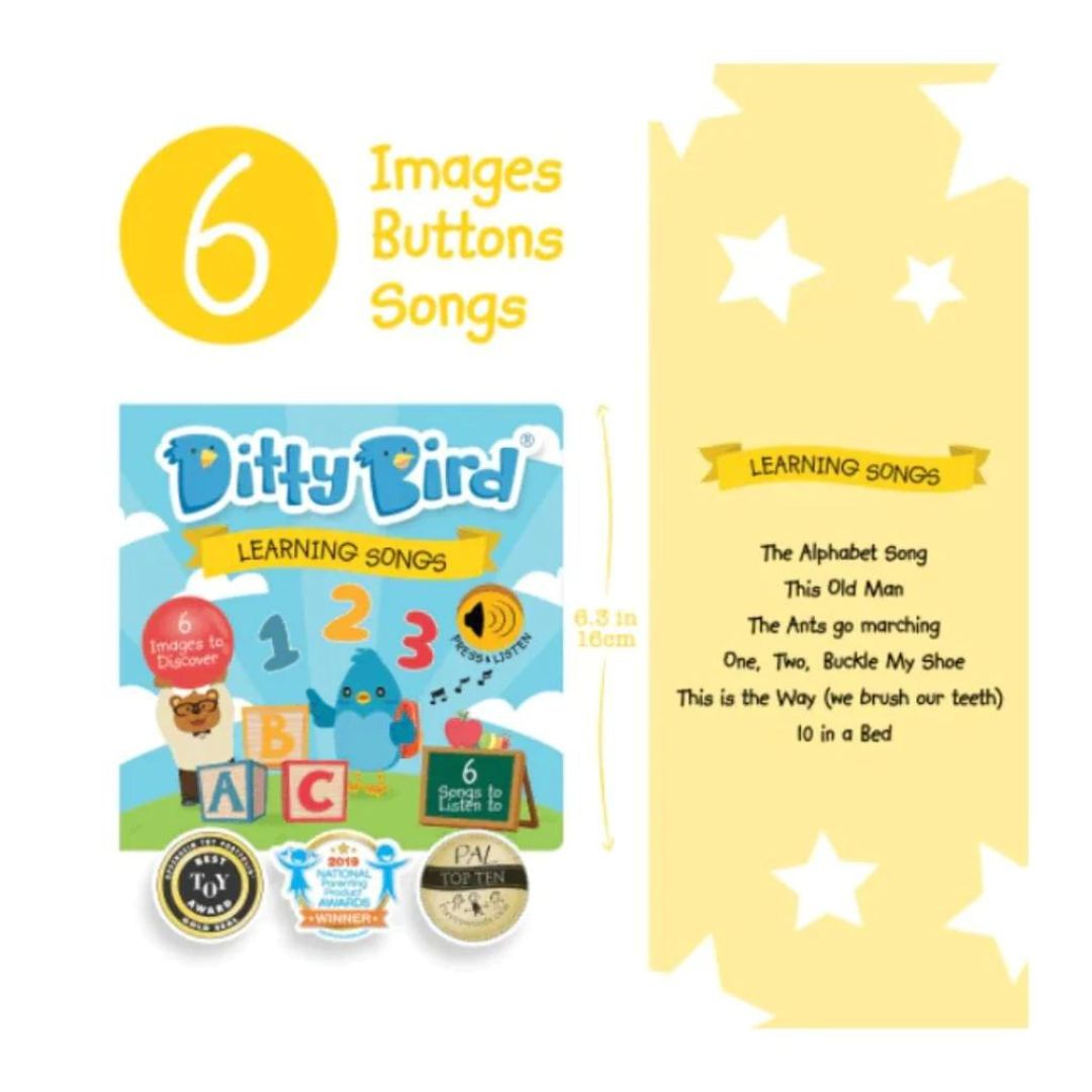 Libro Interactivo Musical - Learning Songs | Ditty Bird