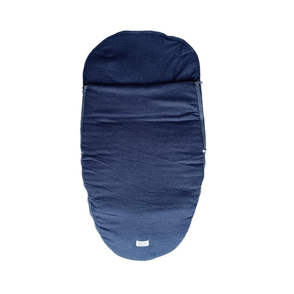 Saco para Coche - Lino - Azul Marino | Baby Mattress