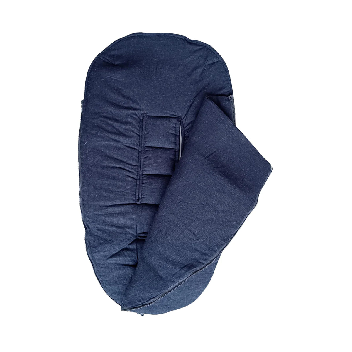 Saco para Coche - Lino - Azul Marino | Baby Mattress