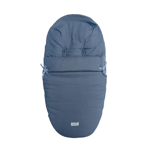 Saco para Coche - Lino - Gris Marengo | Baby Mattress