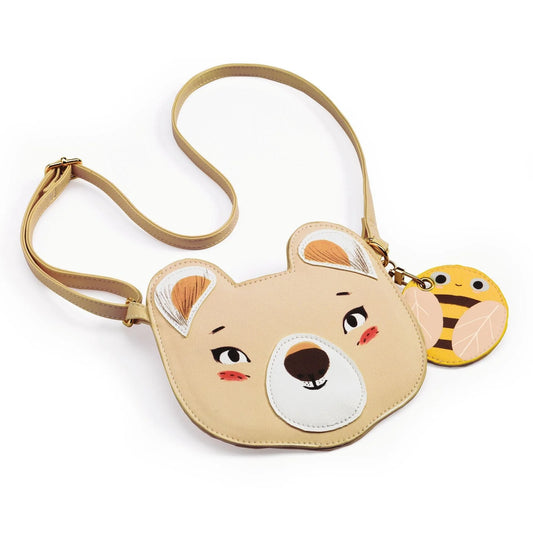 Bolso de Hombro con Mini Monedero - Oso | Little Big Room
