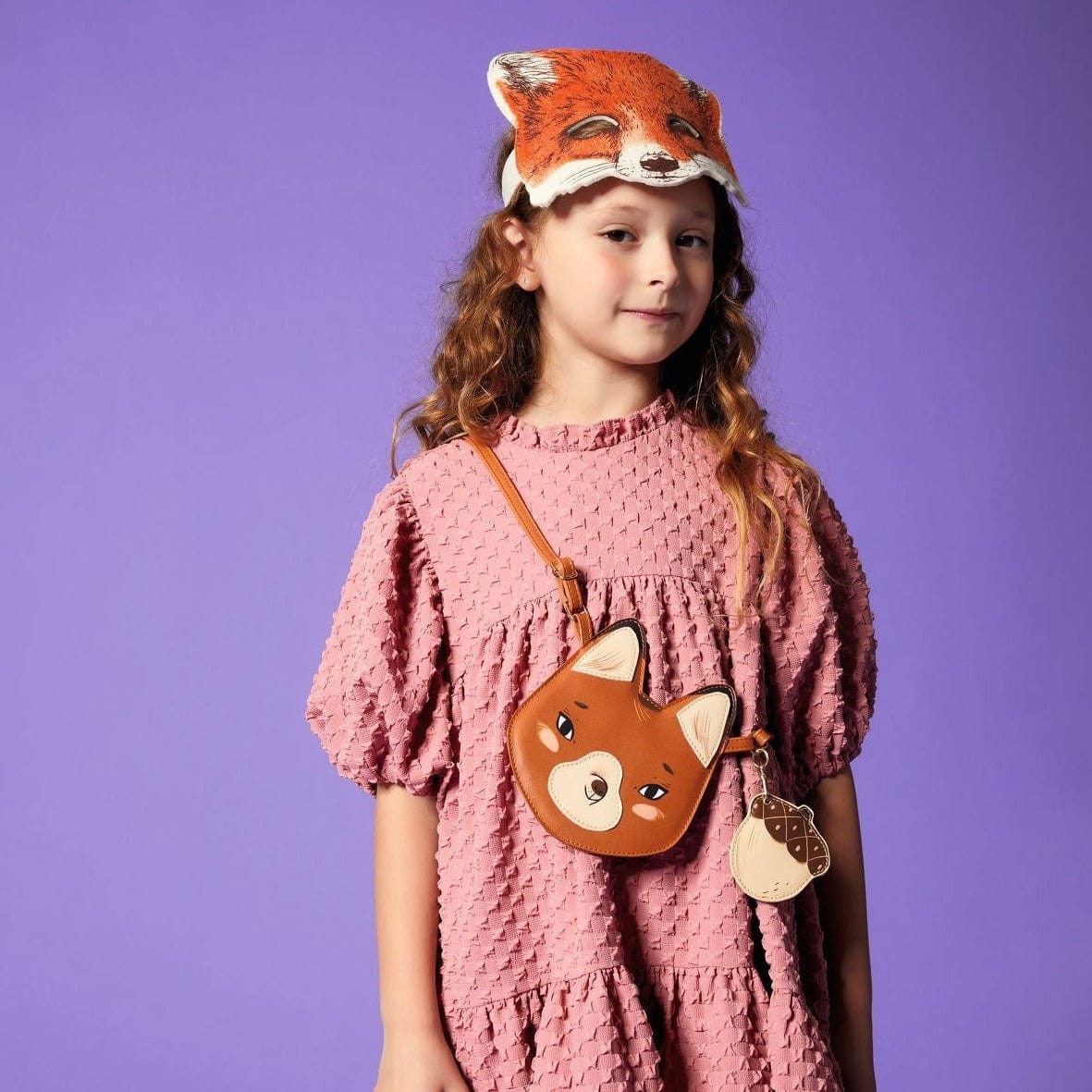 Bolso de Hombro con Mini Monedero - Zorro | Little Big Room