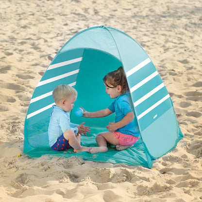 Carpa de Playa Plegable con Filtro UV - Naranja | Ludi