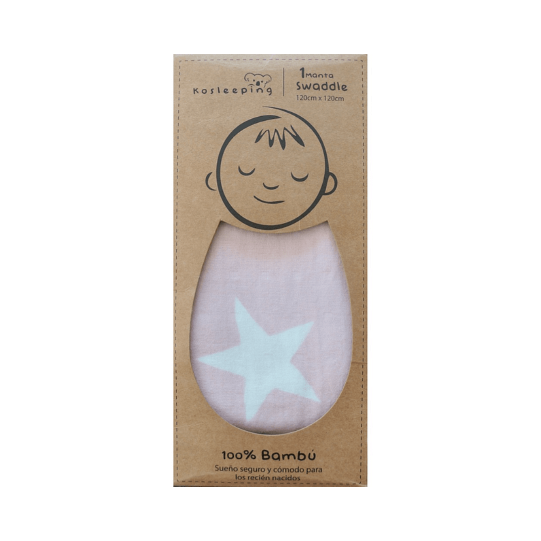Bamboo Swaddle Blanket - Pink 