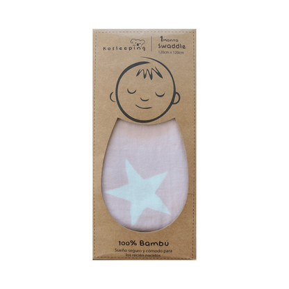 Bamboo Swaddle Blanket - Pink 