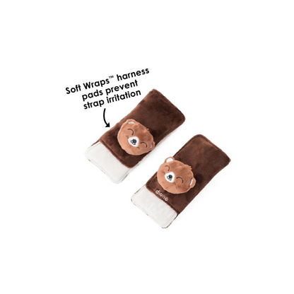 Almohadilla para Arnés con Juguete Multisensorial Diono Baby - Oso | Diono