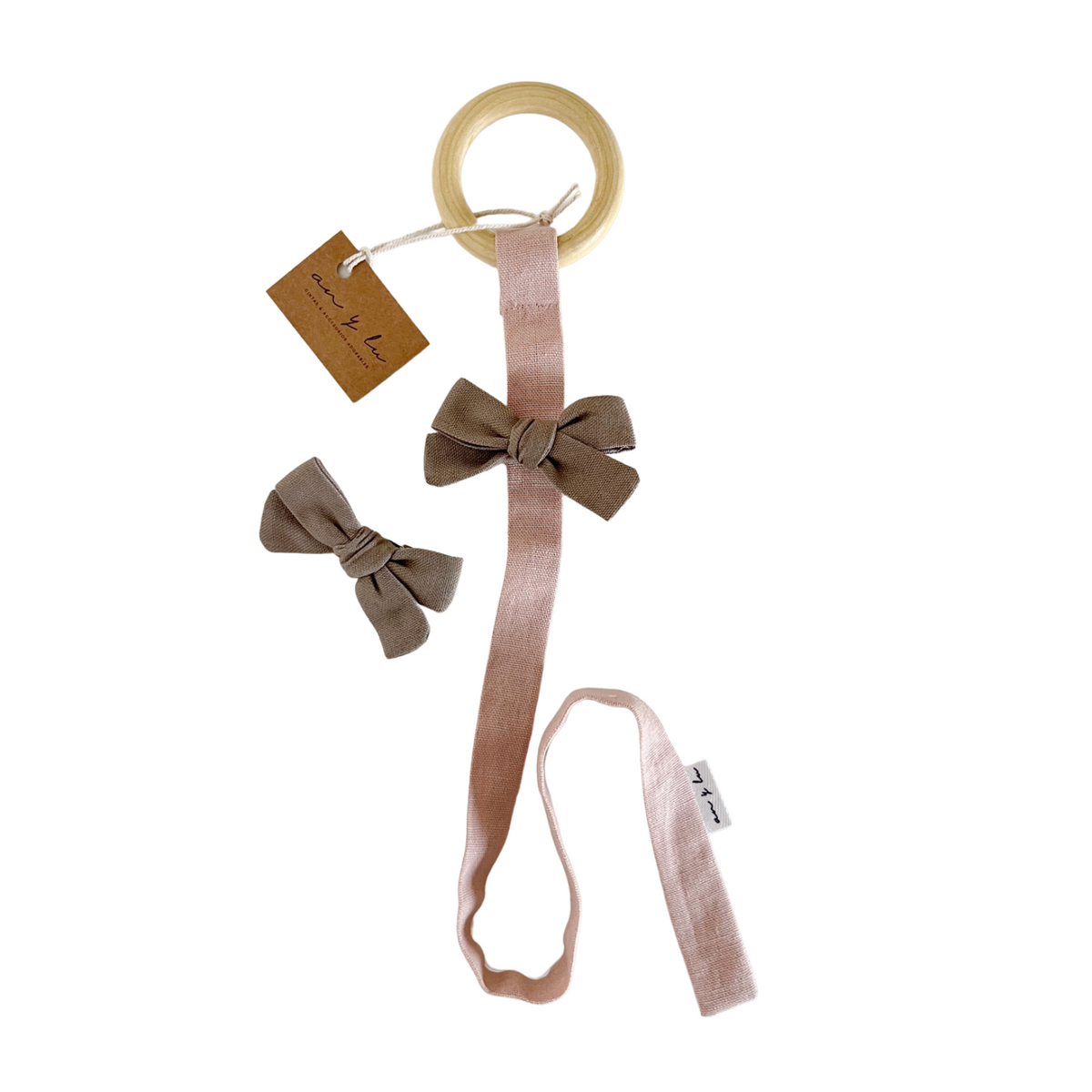 Colgador de Cintas - Rosa Viejo | An y Lu