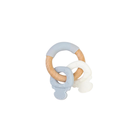 Anillo Mordedor Llaves - Azul | Saro