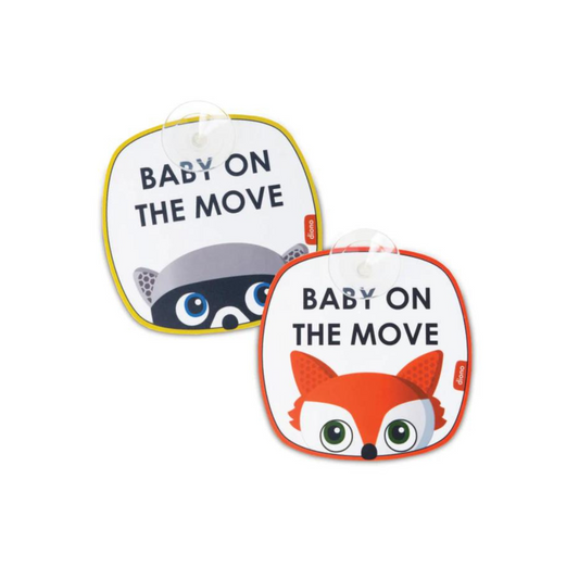 Pack de 2 Señaléticas “Baby on the Move” | Diono