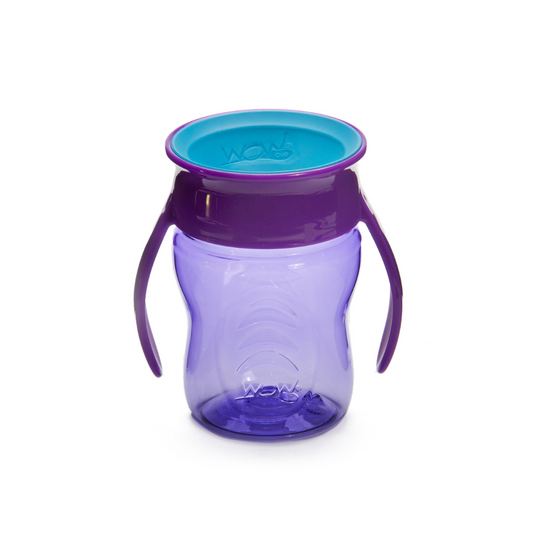 Vaso Antiderrame Baby Tritan 207 ml - Morado | WOW Cup