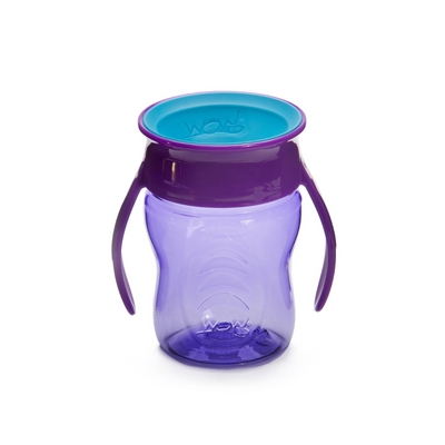 Vaso Antiderrame Baby Tritan 207 ml - Morado | WOW Cup
