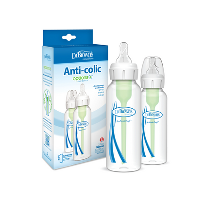 Pack de 2 Mamaderas Anticólicos - 250ml | Dr. Brown's