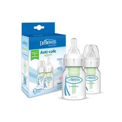 Pack de 2 Mamaderas Anticólicos - 60ml | Dr. Brown's