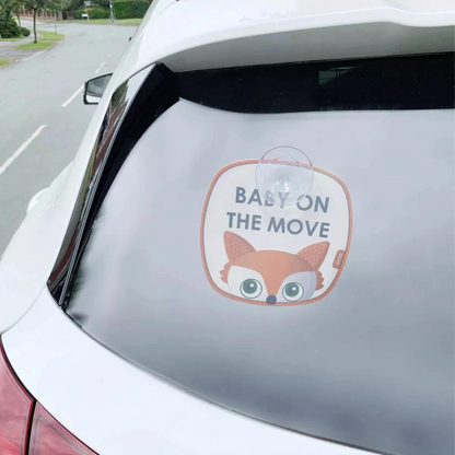 Pack de 2 Señaléticas “Baby on the Move” | Diono