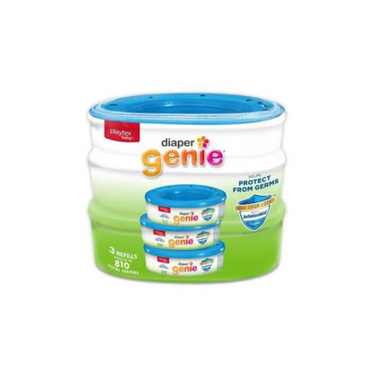 Pack de 3 Bolsas de Repuesto para Basurero Contenedor de Pañales Diaper Genie | Diaper Genie