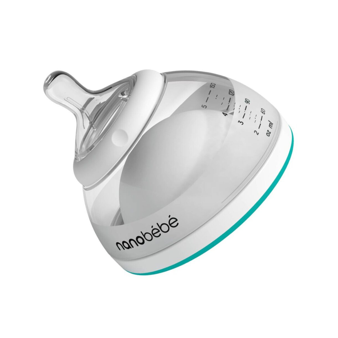 Pack 3 Mamaderas de Lactancia 150 ml - Blanca | Nanobebé