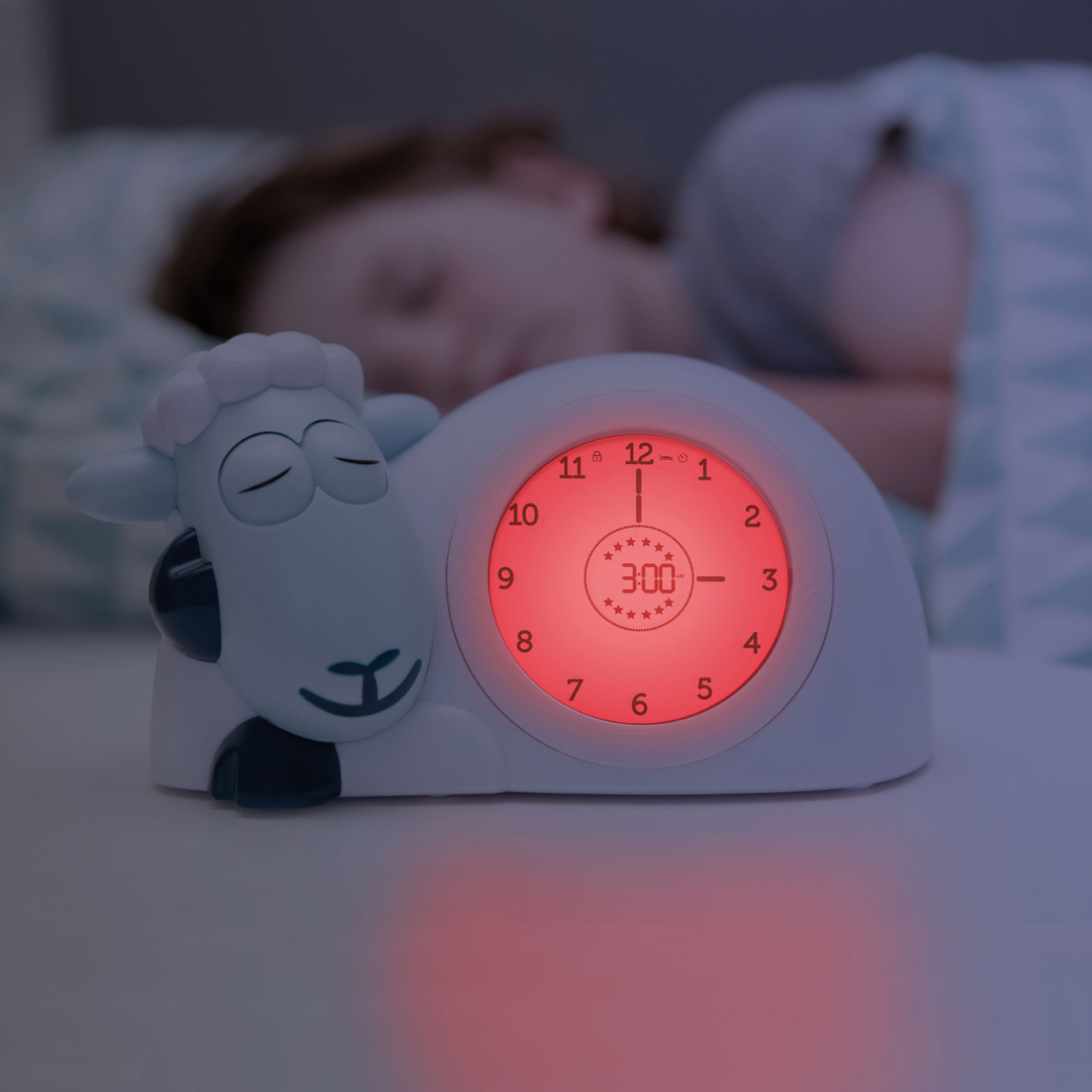 Reloj Educador de Sueño y Luz Noctuna para Niños - Sam The Sheep - Camel | Zazu